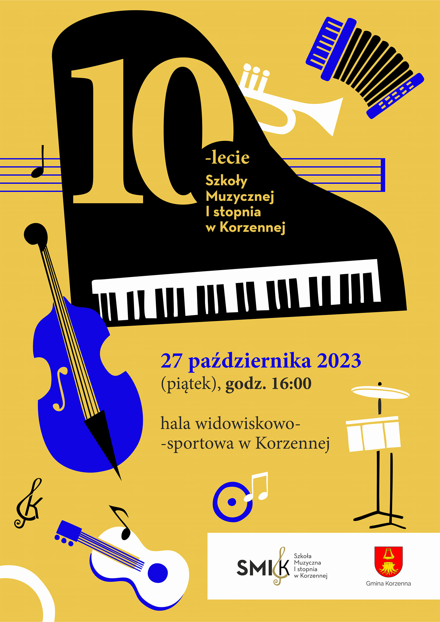 Jubileusz Szkoły Muzycznej w Korzennej 27 PAŹDZIERNIKA